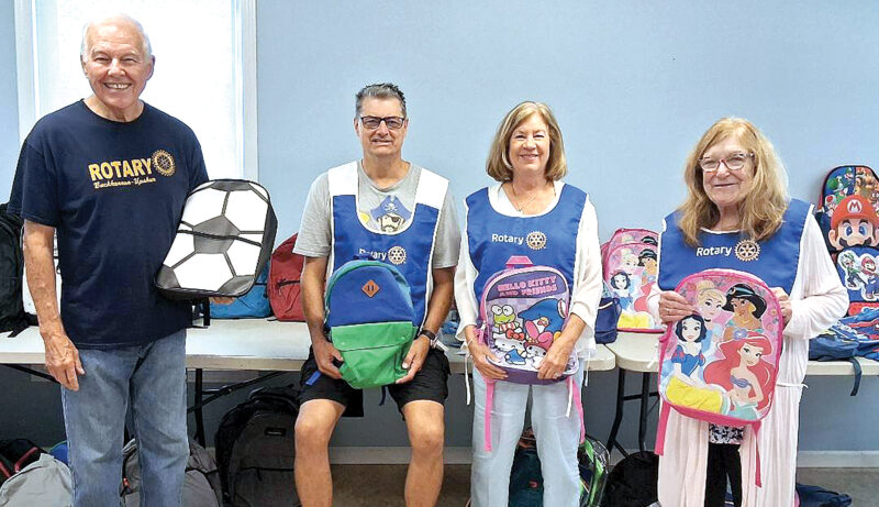 Rotary assists Parish House